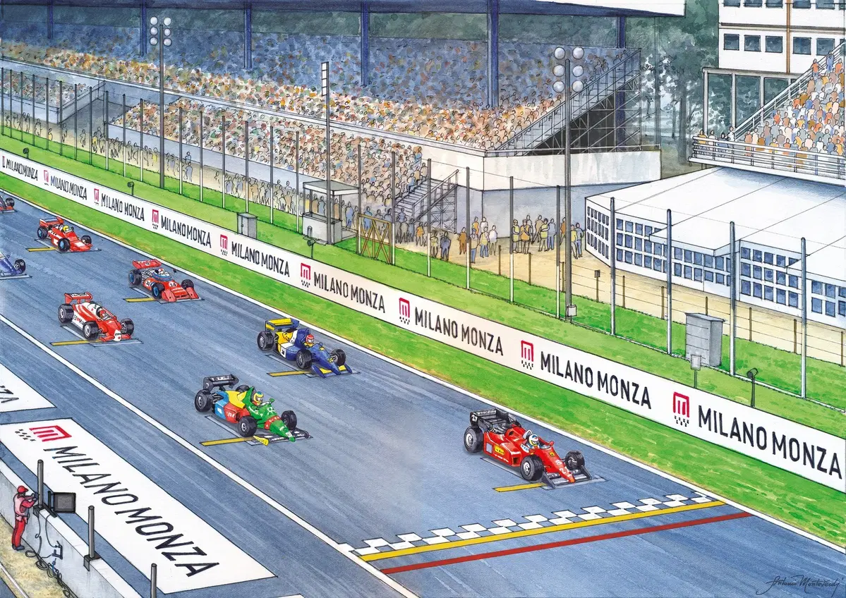 Milano Monza Open-Air Motor Show (MiMo) a tutto Parco, Con il supporto di ACI, Comuni, Regione e UNRAE [piantina] (8)