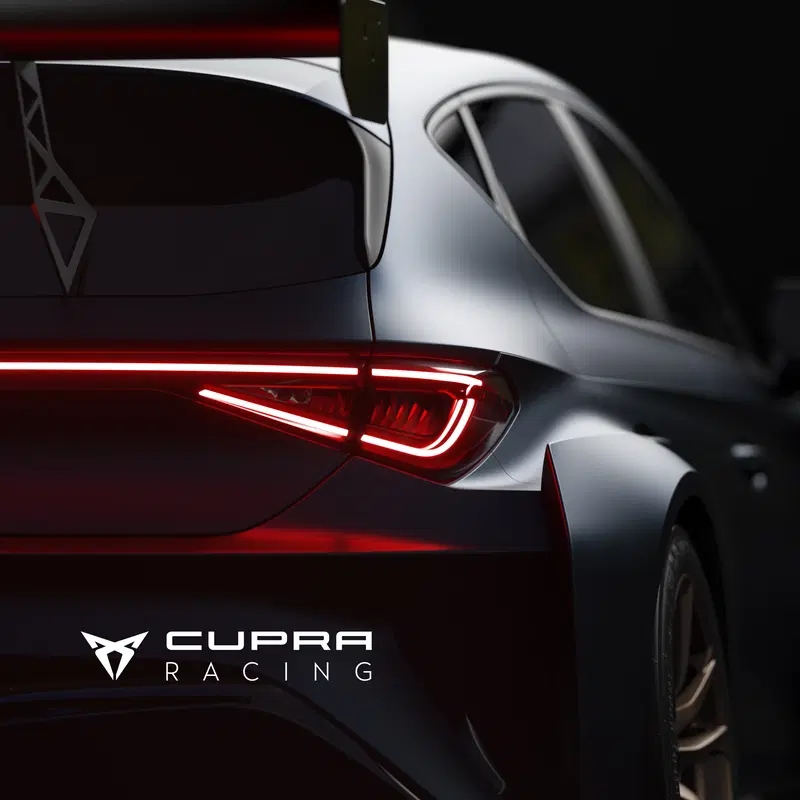 L'immagine completa della Cupra Leon TCR 2020