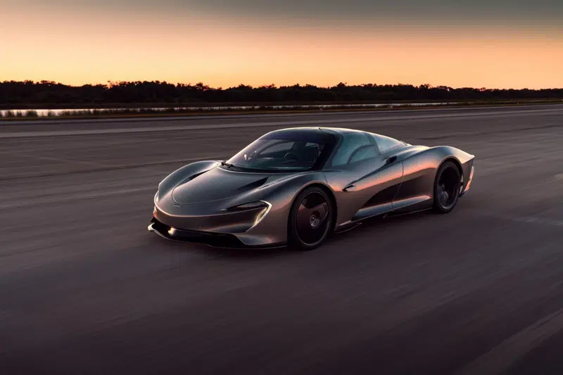 Gli ultimi test sulla McLaren Speedtail
