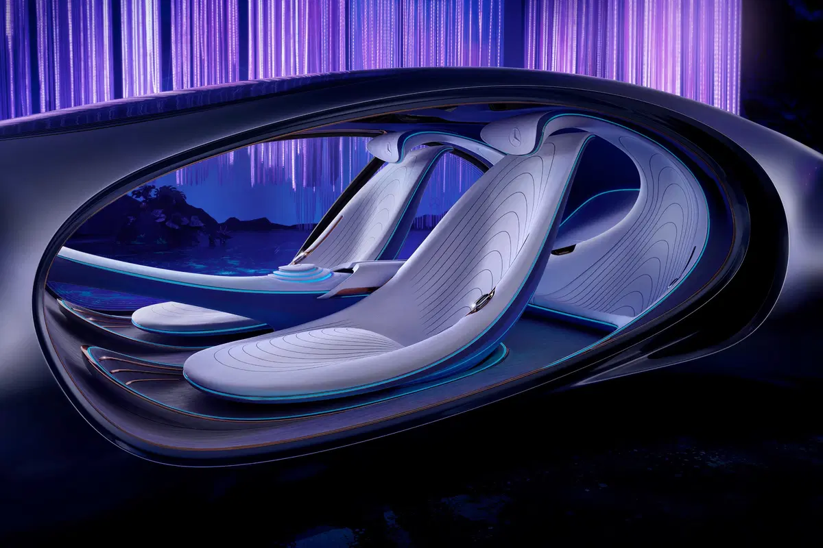 Mercedes Vision AVTR, la concept al CES di Las Vegas (5)