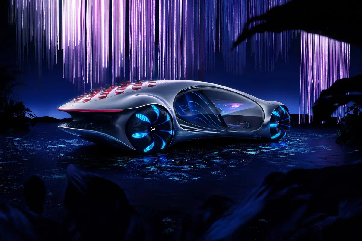 Mercedes Vision AVTR, la concept al CES di Las Vegas (3)