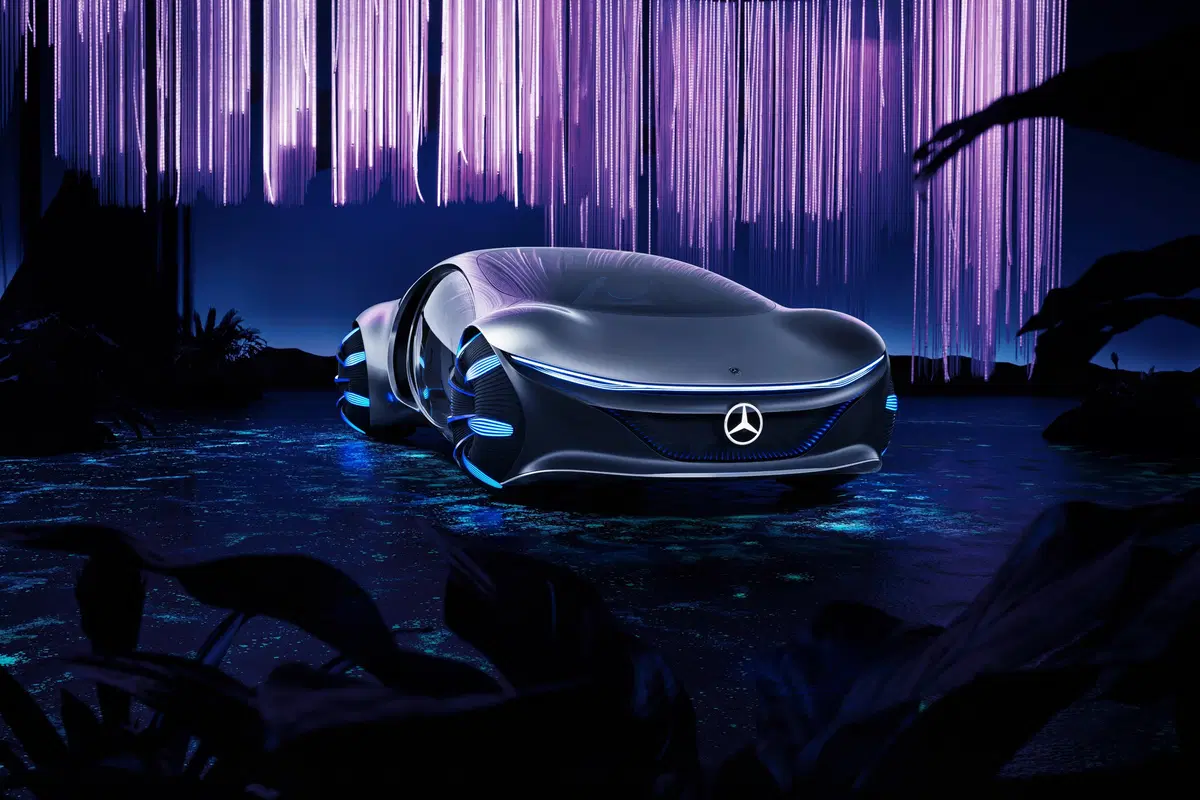 Mercedes Vision AVTR, la concept al CES di Las Vegas (2)