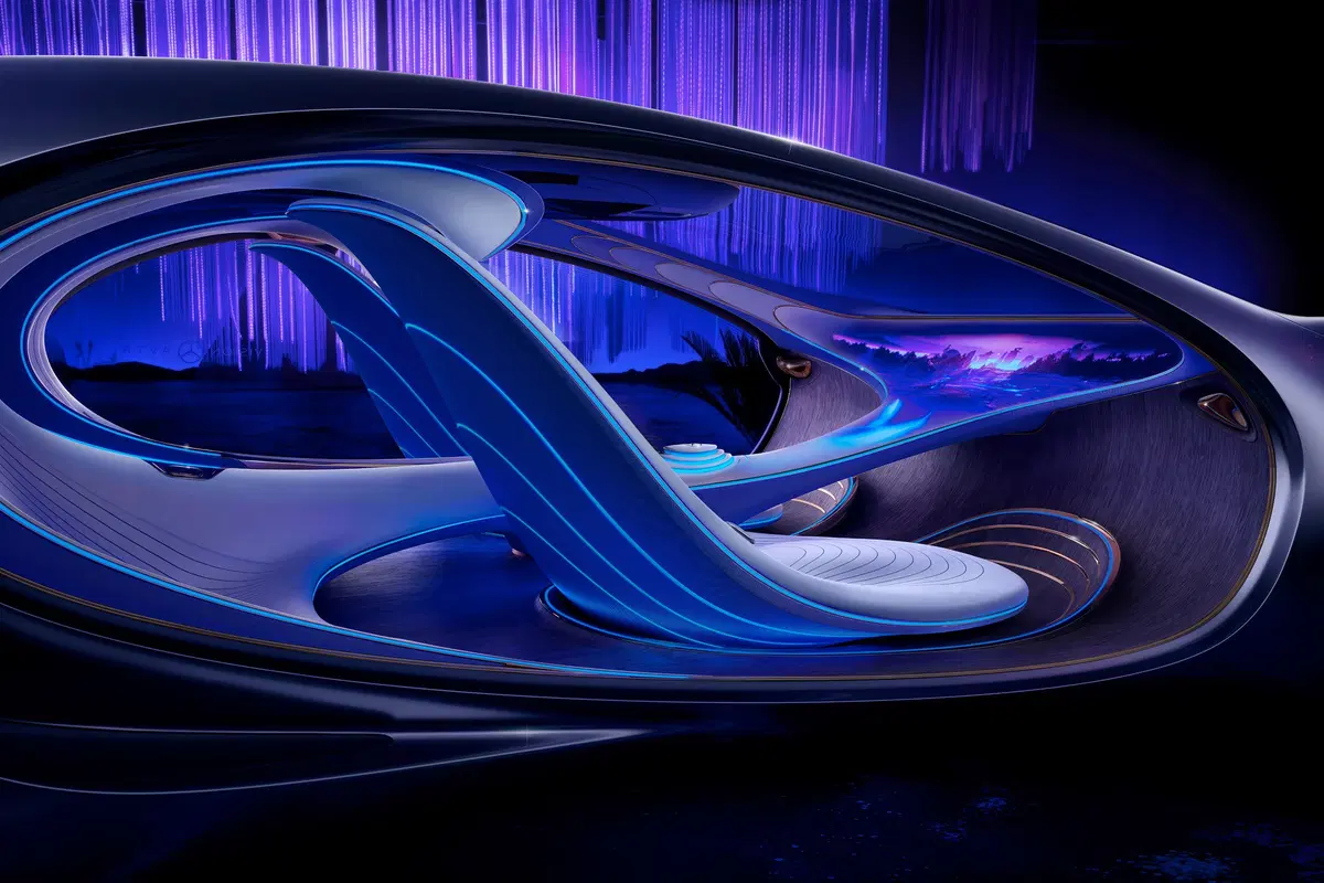 Mercedes Vision AVTR, la concept al CES di Las Vegas (8)