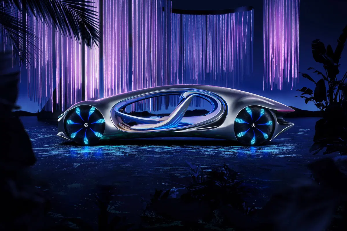 Mercedes Vision AVTR, la concept al CES di Las Vegas (10)