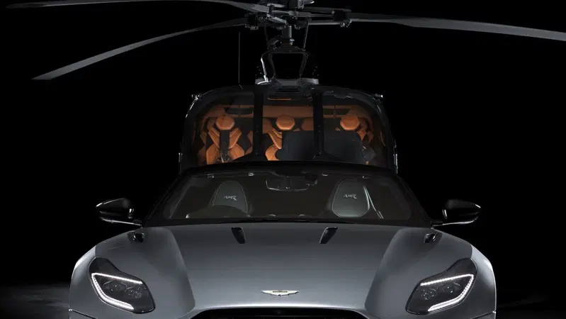 Airbus ACH130 Aston Martin Edition: l'elicottero che si ispira alle quattro ruote