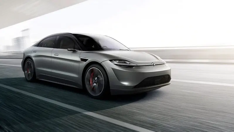 Vision-S, il concept dell'auto elettrica.. di Sony