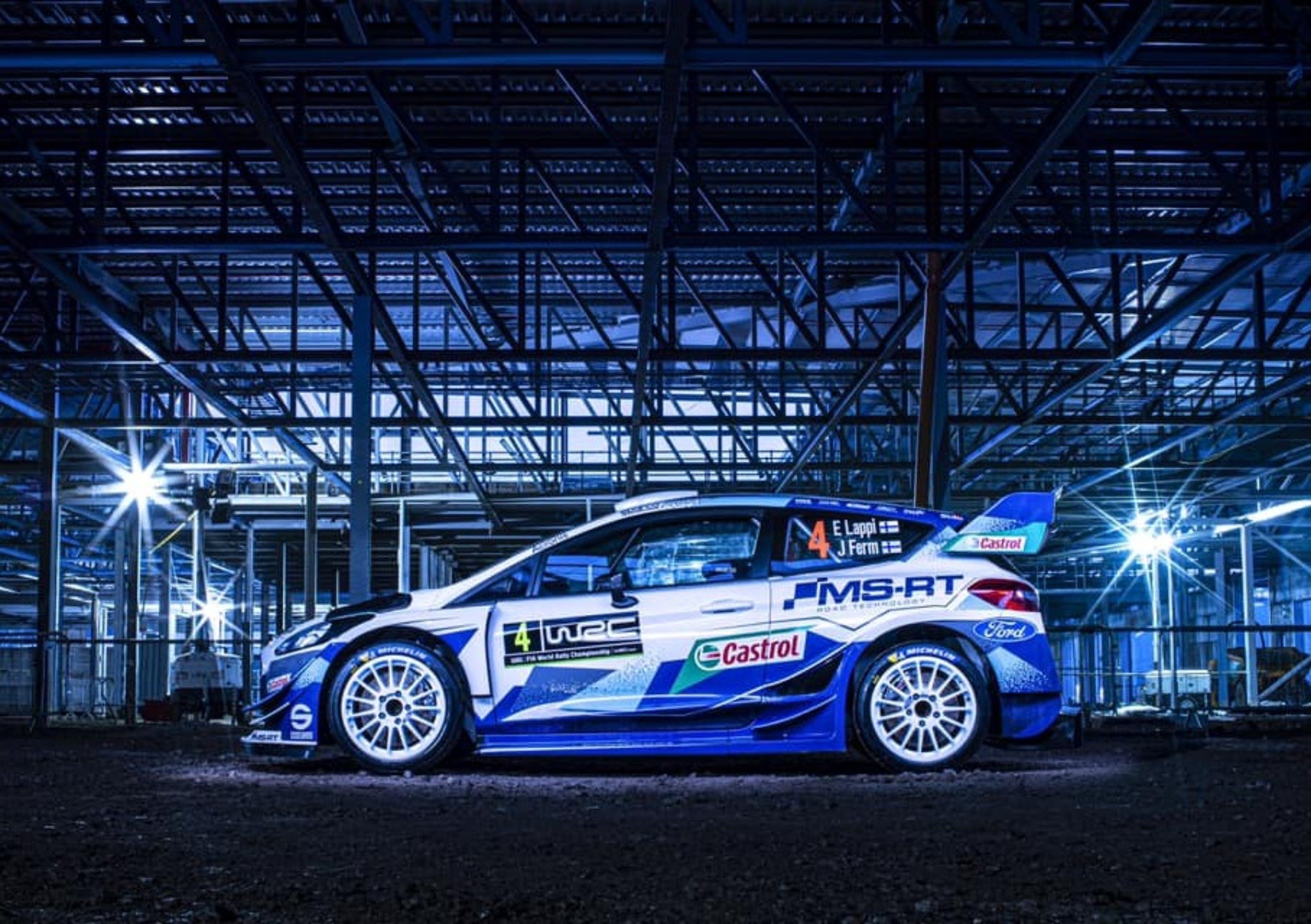 Ecco la nuova livrea della Fiesta WRC di M-Sport