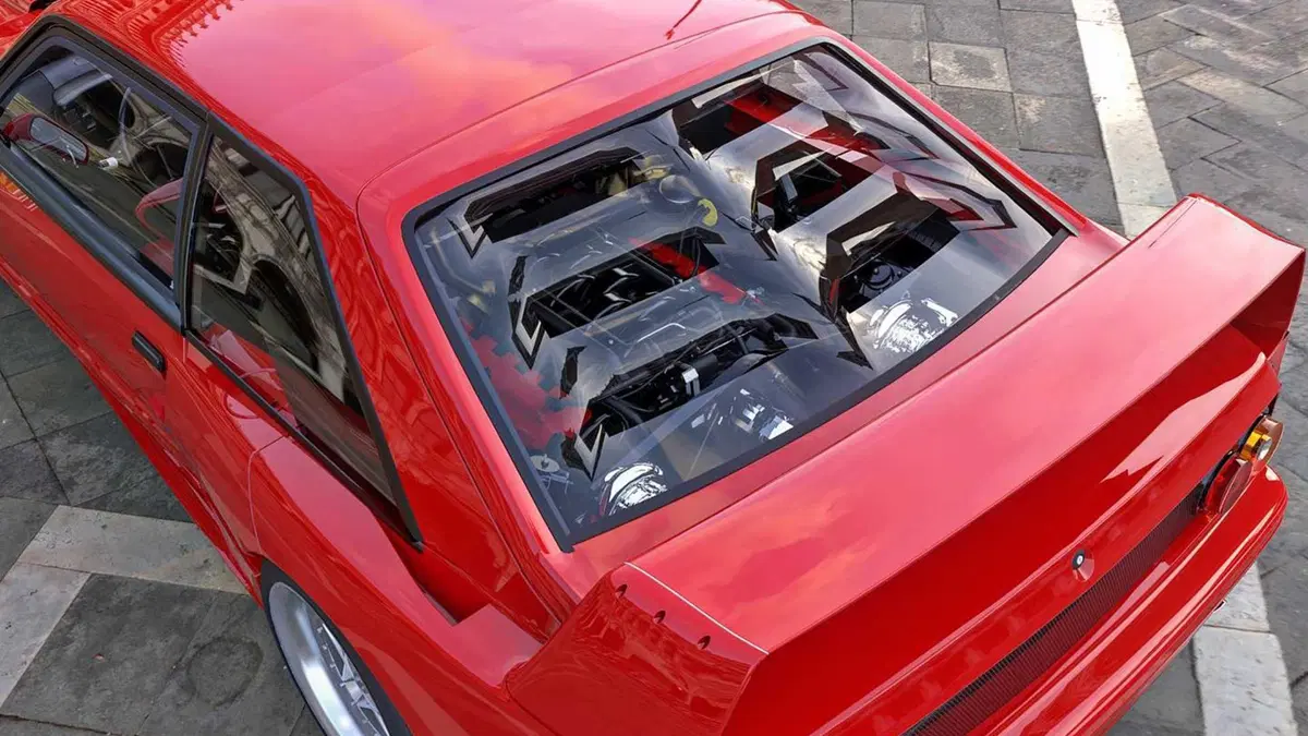 Mustang-Ferrari: l'auto Frankenstein che non ci si aspetta (4)