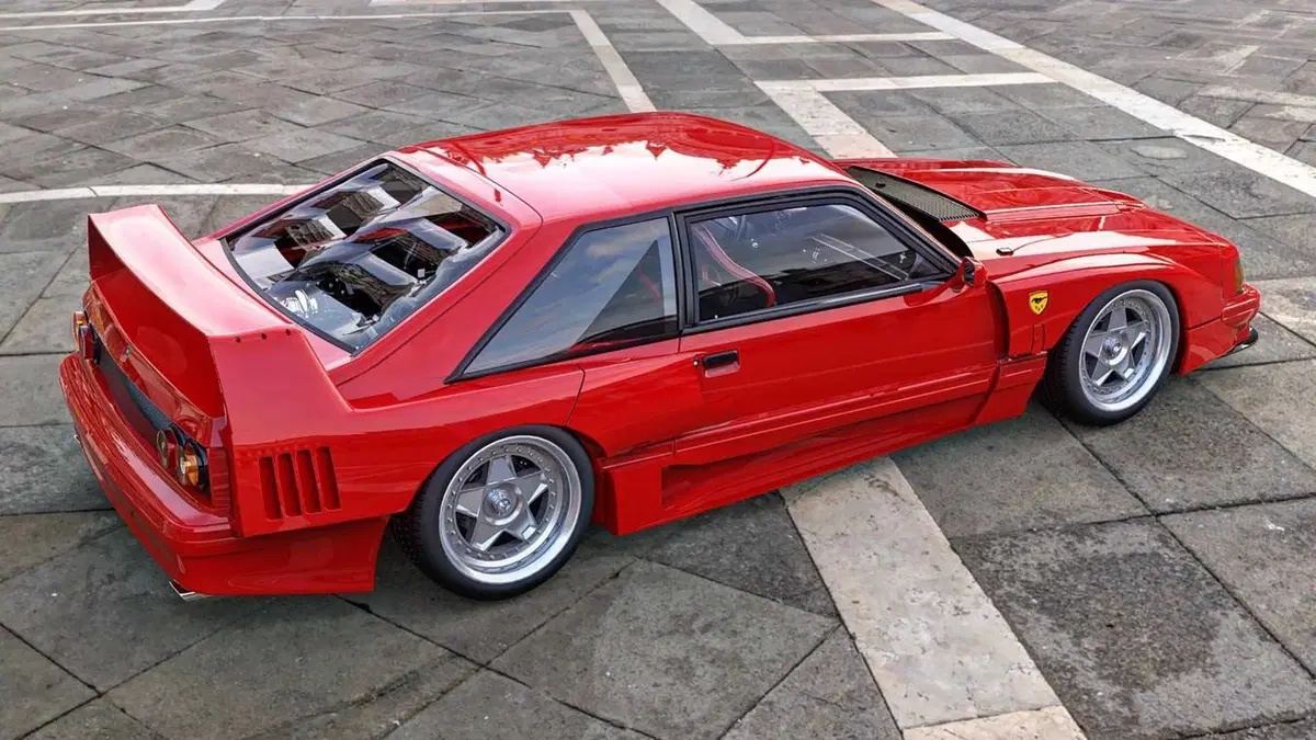 Mustang-Ferrari: l'auto Frankenstein che non ci si aspetta (3)