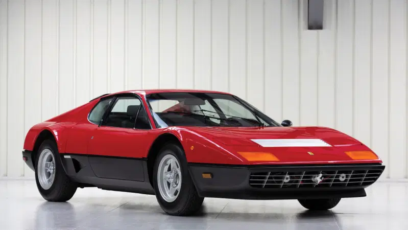 Ferrari 512 BB: all'asta un esemplare con soli 820 km