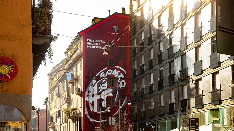 Alfa Romeo e la street art a Milano