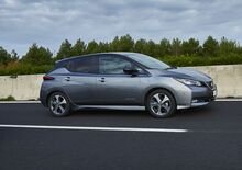 Nissan Leaf e+, con batteria 62 kWh autonomia da 385 km