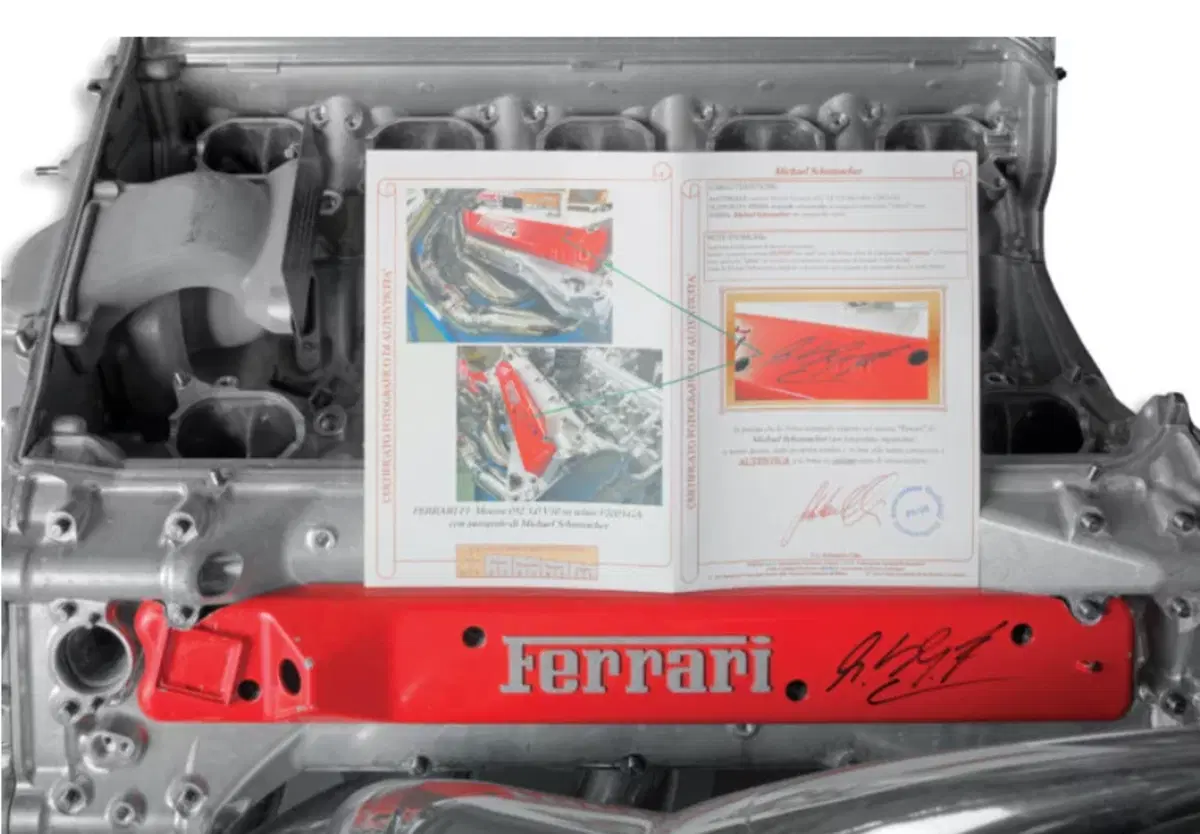 Ferrari F2003-GA: in vendita il propulsore V10 da 845 CV di Schumacher (5)