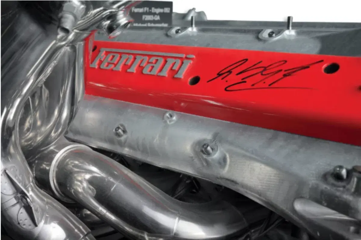 Ferrari F2003-GA: in vendita il propulsore V10 da 845 CV di Schumacher (7)