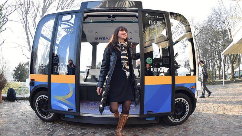 A Torino debutta Olli, il minibus autonomo