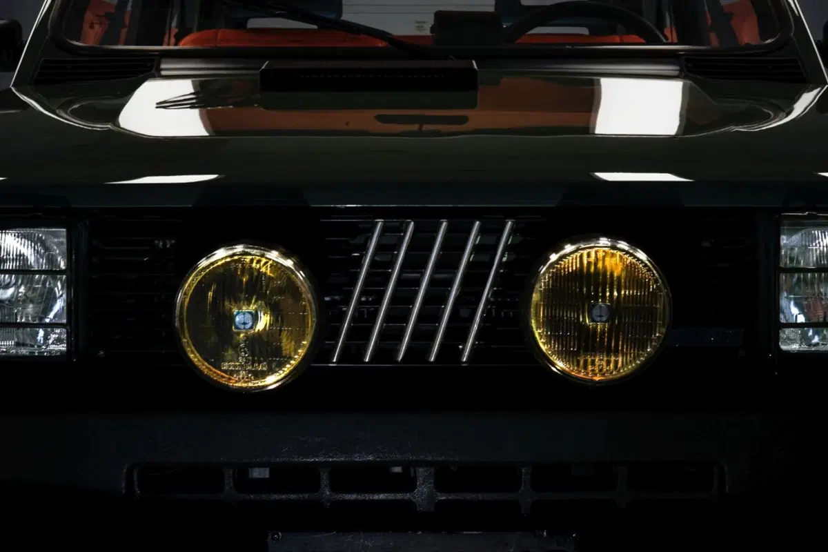 Pandina Jones, la Panda 4x4 “classica” ed elettrica di Garage Italia  (10)