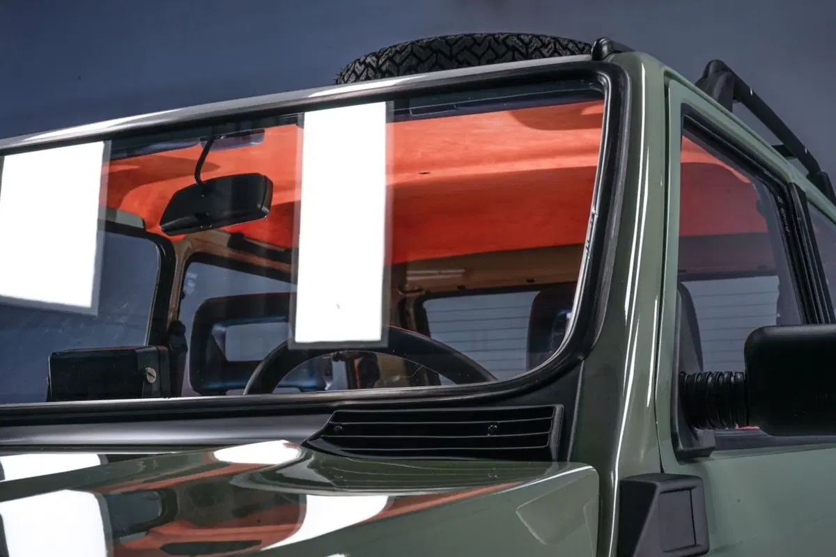 Pandina Jones, la Panda 4x4 “classica” ed elettrica di Garage Italia  (12)