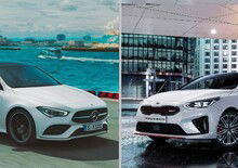 Quale Shooting-brake, Confronto: Mercedes CLA 250 Automatic Sport Vs Kia ProCeed GT