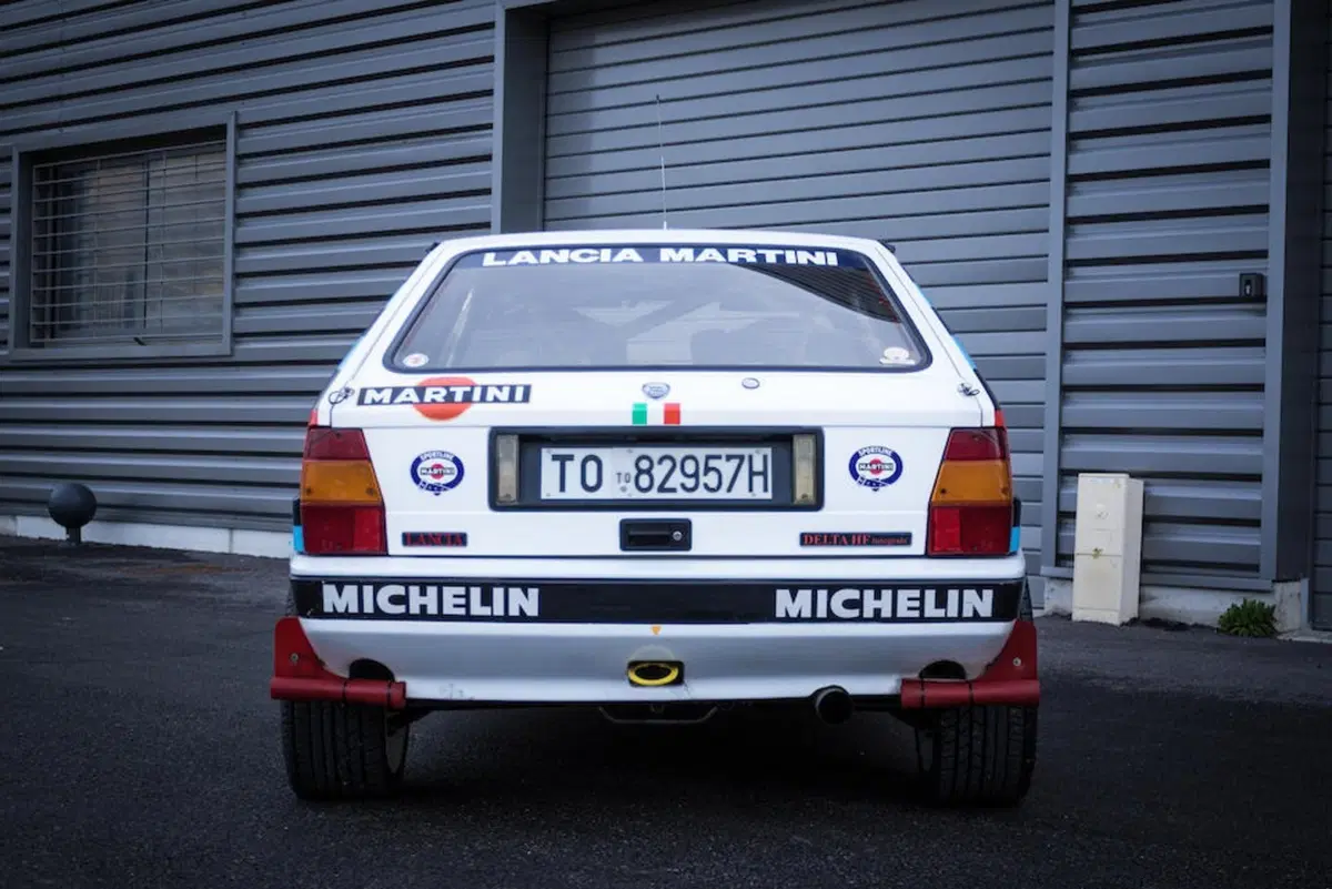 Lancia Delta HF Integrale 8V: all’asta quella di Markku Alén e Miki Biasion (6)