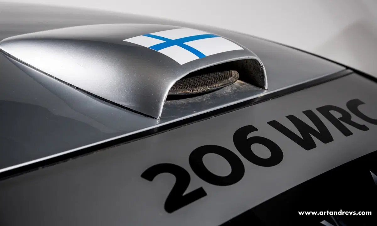 Peugeot 206 WRC, in vendita una ex Gronholm (6)