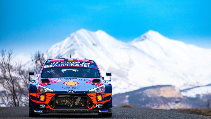 WRC 2020. Monte-Carlo. Shakedown e&hellip; Guerra! Neuville primo