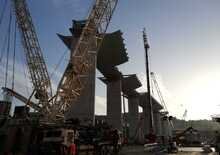 Il nuovo “ponte Morandi” sarà pronto in primavera