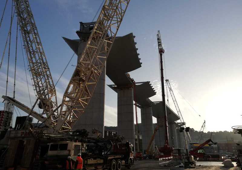 Il nuovo &ldquo;ponte Morandi&rdquo; sar&agrave; pronto in primavera