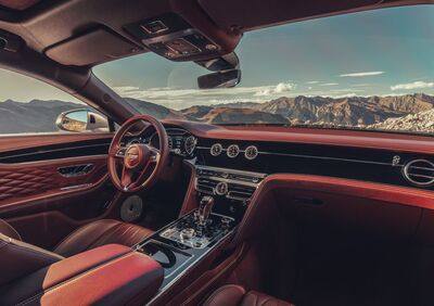 I sontuosi interni della nuova Bentley Flying Spur