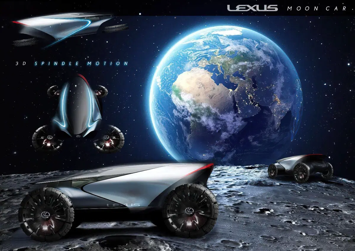 Lexus immagina la mobilità sulla Luna con una serie di veicoli (3)