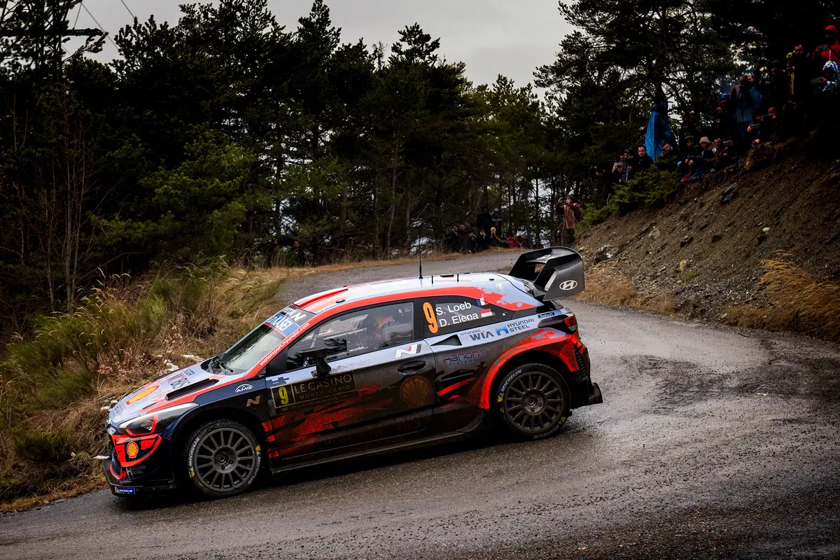 WRC20. Monte-Carlo D-3. Faccenda a 3: Evans, Ogier, Neuville (14)
