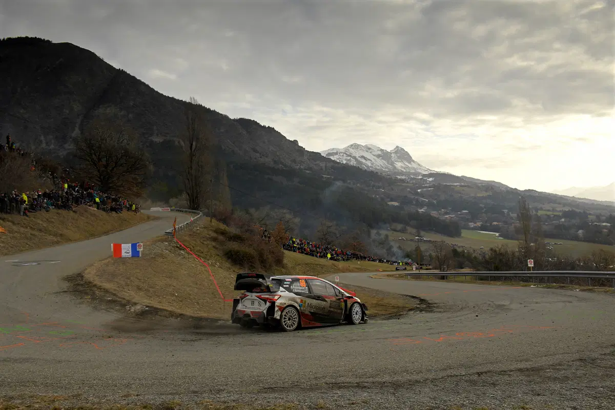 WRC20. Monte-Carlo D-3. Faccenda a 3: Evans, Ogier, Neuville (11)