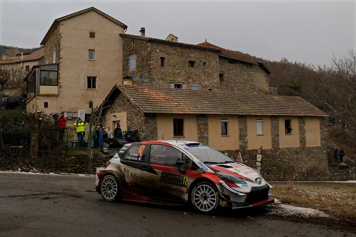 WRC20. Monte-Carlo D-3. Faccenda a 3: Evans, Ogier, Neuville (12)