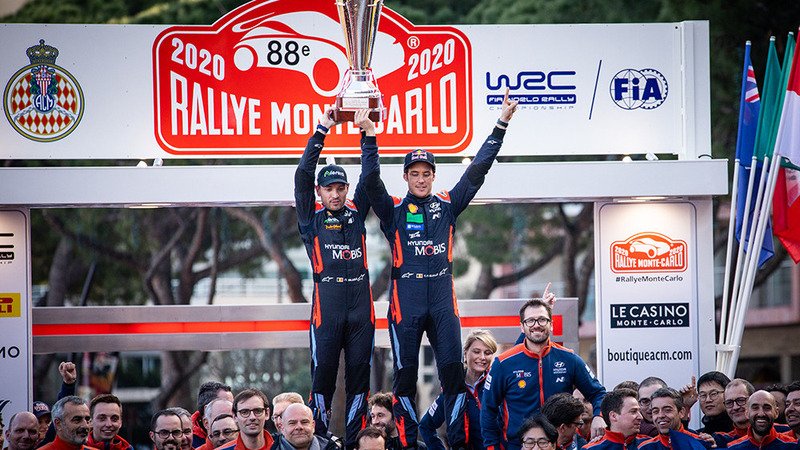 WRC20. Monte-Carlo. Finalmente! Formidabili Neuville e Hyundai