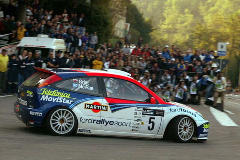 Colin McRae e la sua Ford Focus