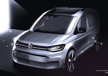 Nuovo Volkswagen Caddy, i primi bozzetti