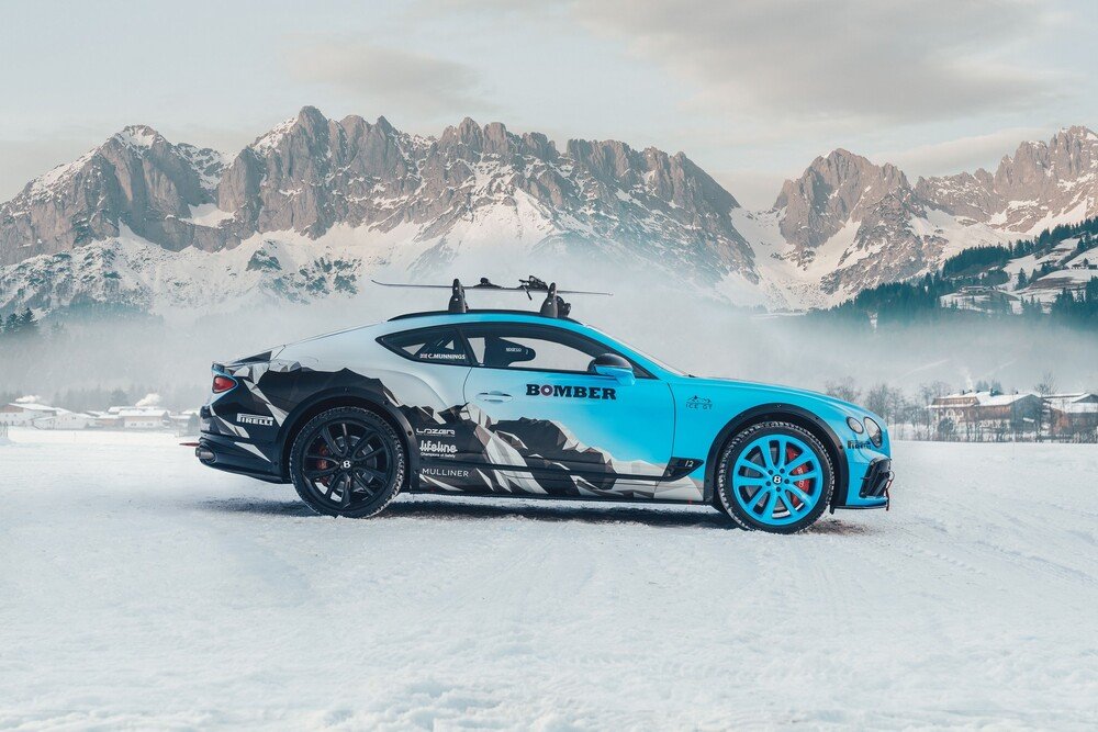 La Bentley Continental GT che correr&agrave; la GP Ice Race 2020