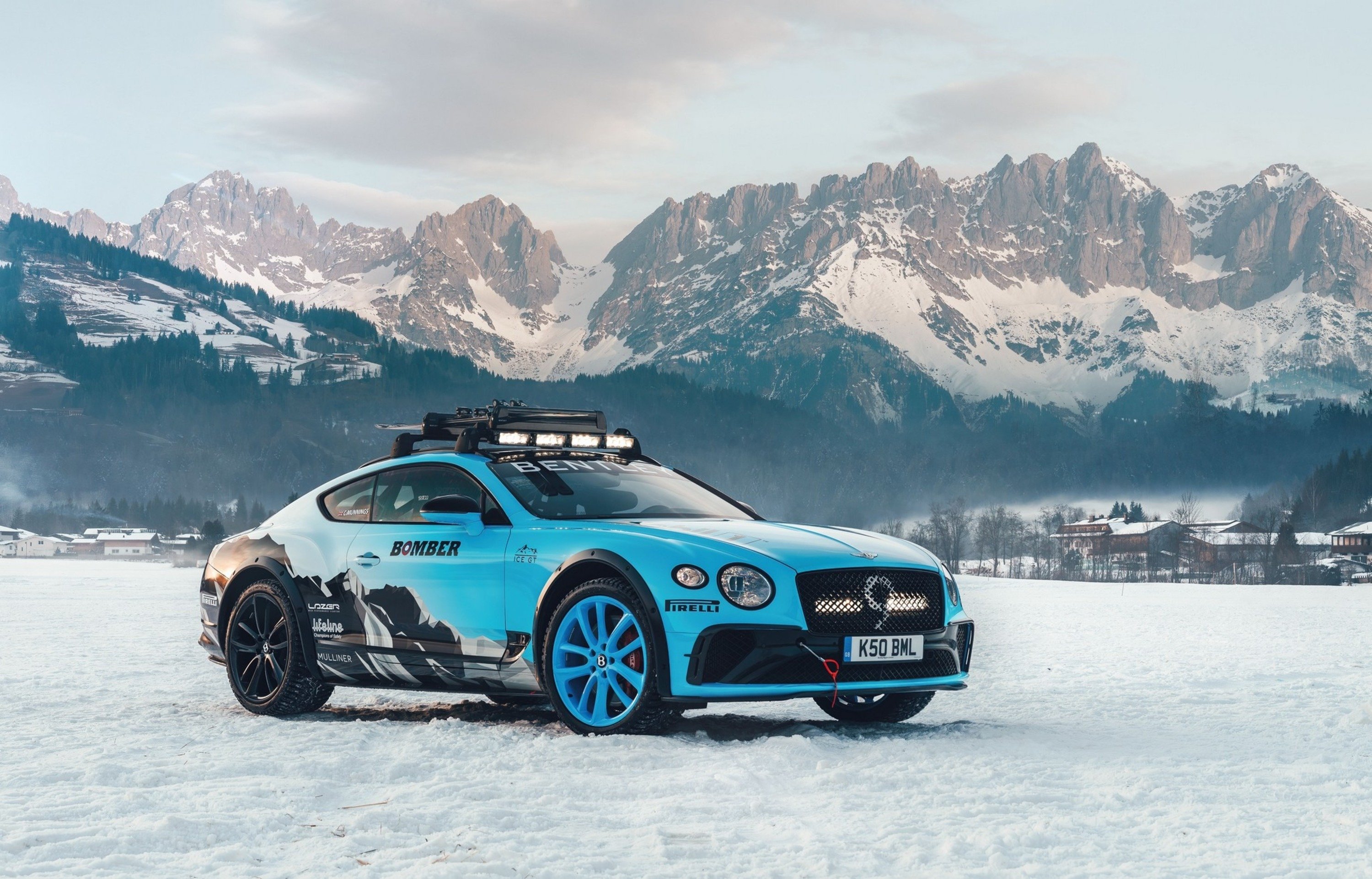 Bentley correr&agrave; la GP Ice Race 2020 con una Continental GT preparata