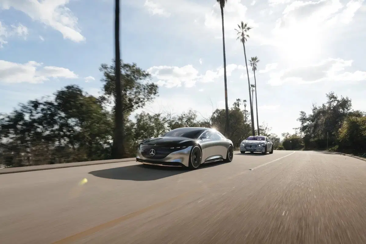 Mercedes EQS, le foto ufficiali del prototipo (4)