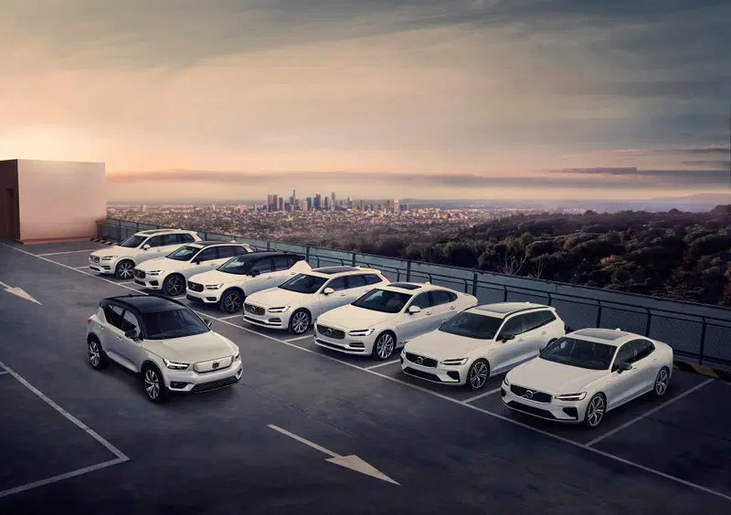 Volvo, gi&agrave; oggi, offre un'intera gamma di veicoli plug-in