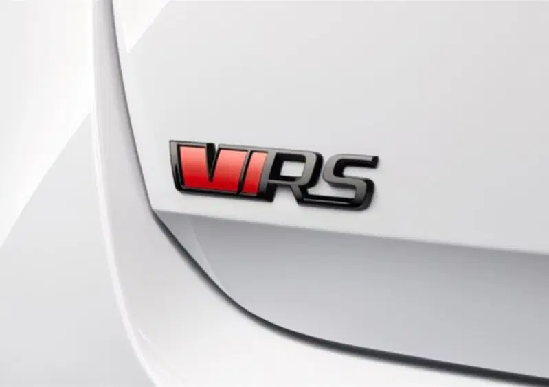 Il logo della Skoda Octavia RS iV