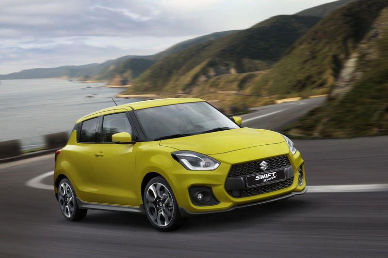 La Suzuki Swift Sport diventa ibrida: 130 CV e boost elettrico