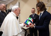 Formula 1, Antonio Giovinazzi incontra Papa Francesco