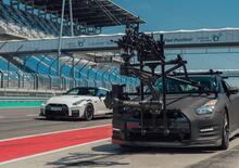 Una Nissan GT-R per filmare la Nismo 2020 in pista [Video]