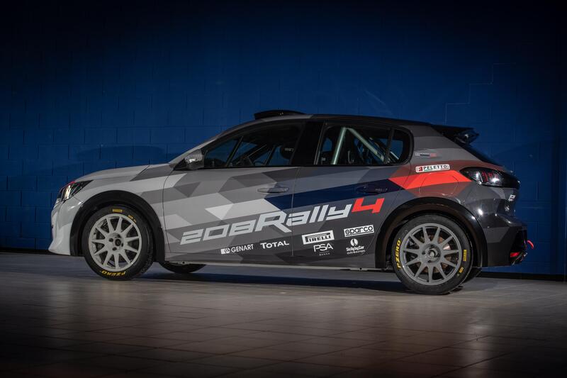 La Peugeot 208 RALLY 4