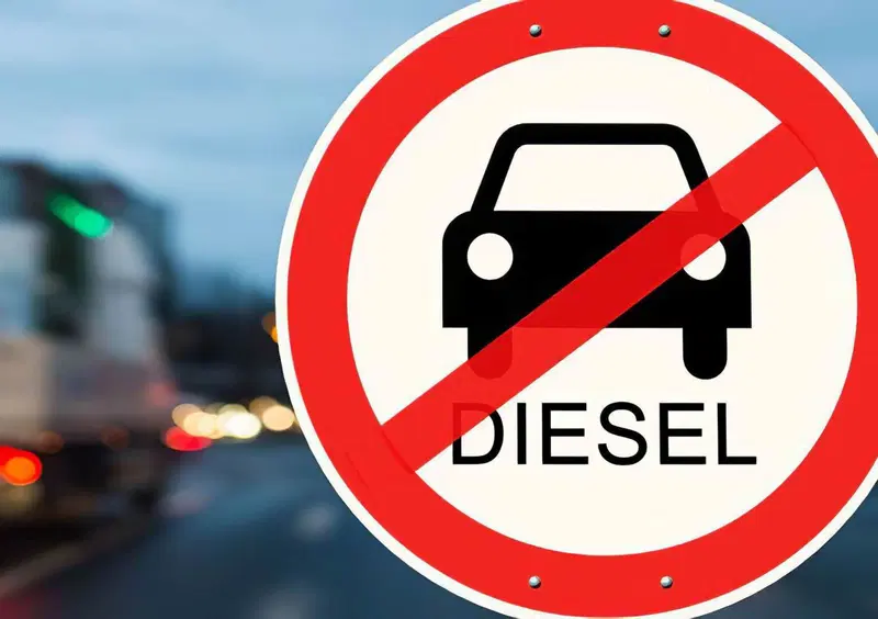 La parabola del diesel: anche l&rsquo;usato va male