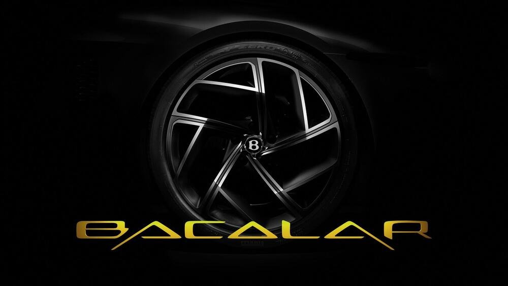 La prima foto teaser della Bentley Mulliner Bacalar
