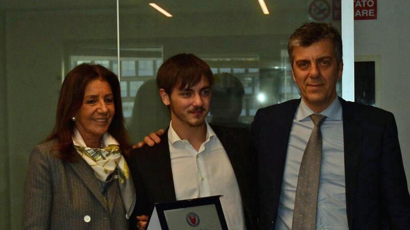 Andrea Cola migliore promessa sportiva di Roma