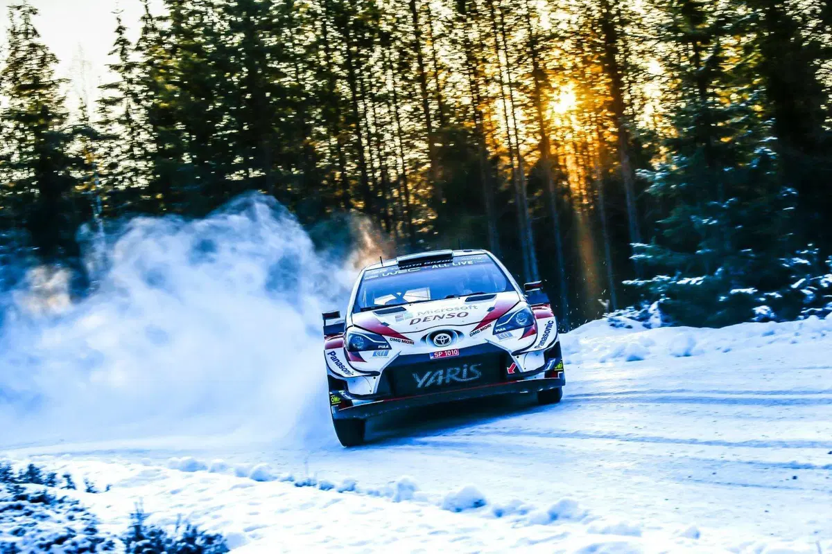WRC 2020. Svezia D-2. È Elfyn Evans, Toyota (2)
