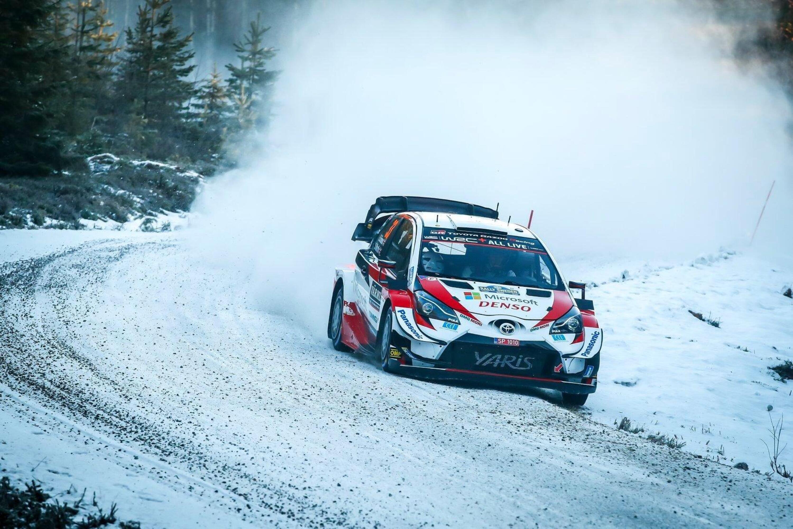 WRC 2020. Svezia D-2. &Egrave; Elfyn Evans, Toyota