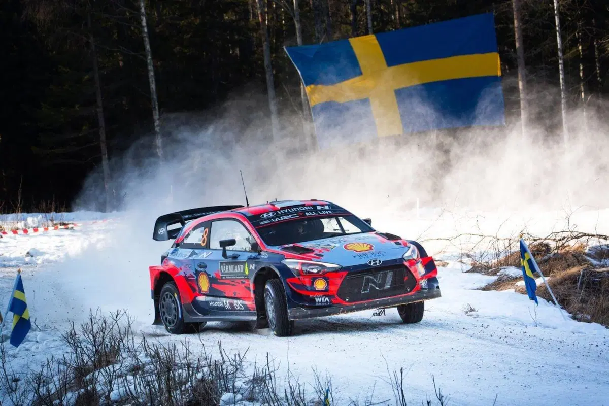 WRC 2020. Svezia D-2. È Elfyn Evans, Toyota (7)